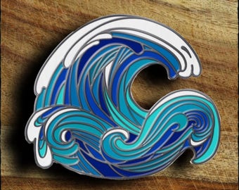 Blue Wave Resistance Pin