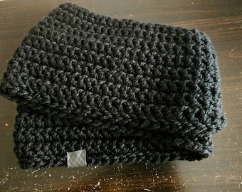 Darkling crochet infinity scarf
