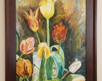 Tulips Oil Painting