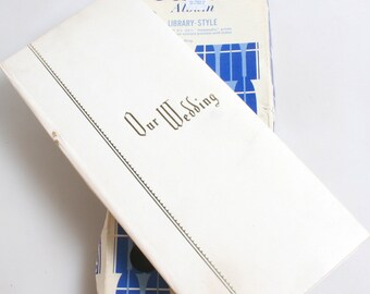 Vintage Photo Album//1960s Photo Album//Wedding Album//DIY