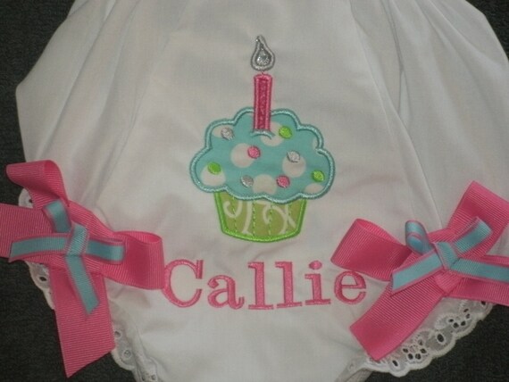 Birthday Cupcake Bloomer