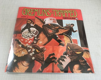 Vintage sealed 1980s Gremlins Record