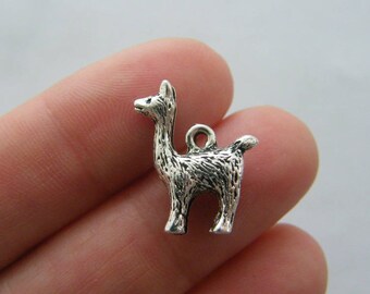 Bulk Lot 20 Antique Silver Tone Goat Charms – A155 Style For Jewelry Making
