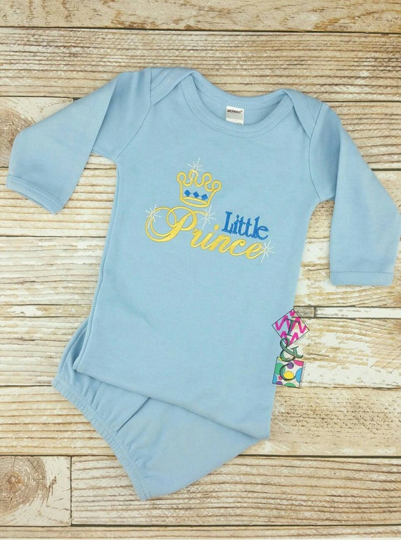 Baby Boy Clothes Gown Prince Newborn Boy Little Prince