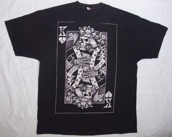 Ogabel t-shirt 2XL King of Hearts men's black