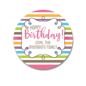 birthday sticker etsy