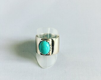 925 Silver and turquoise ring