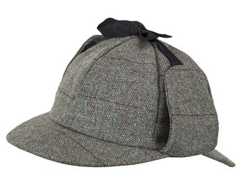 Tweed Deerstalker Hat (Affric Grey)