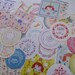 Kawaii flower sticker set 38 pieces
