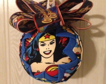 Wonder Woman Fabric Ornament