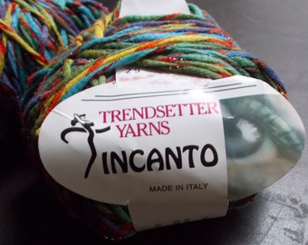2 skeins Trendsetter Yarns Incanto NOS