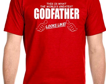 Worlds Greatest Godfather Mens T-Shirt