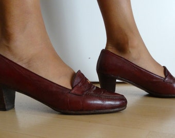 Shoes moccasins CELINE leather size 37 - uk 4 - us 5.5