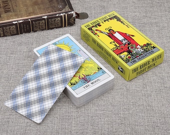 Tarot Cards Boxed Deck Set Fortune telling Vintage Board Game 78Pcs Rider Waite English Full Version