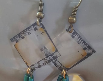 Filmstrip Dangle Earrings