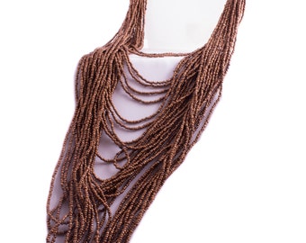 Golden Beaded Necklace