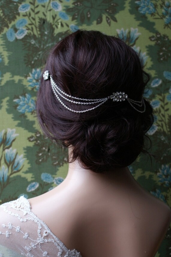 wedding hair chainphoto