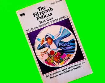 The Flying Nun Fifteenth Pelican Sister Bertrille Adventure Comedy Tere Rios Television Series Camelot Avon Edition Vintage 1960s Book