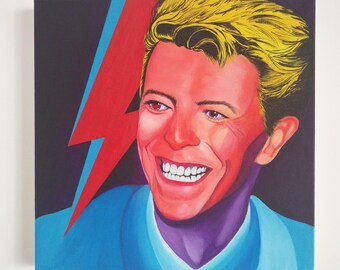 David Bowie 1983 - Lets Dance - Original/Hand-painted