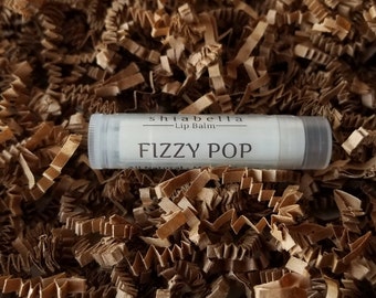 Fizzy Pop Lip Balm - Flavored Lip Balm - Moisturizer - Lip Care - Chapped Lips - Handmade