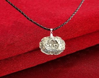 Ancient Pegasus Winged Horse Leather Cord Necklace Pendant