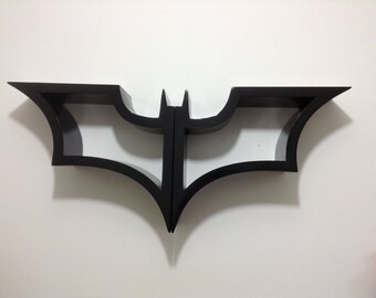 Batman bookshelf made of wood