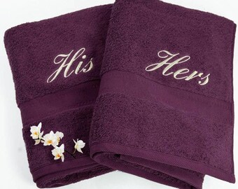 His And Hers Bath Towels