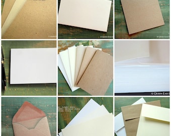 Sample pack, GreenEarthSupplies - sample pack, paper pack, eco-friendly paper, recycled paper