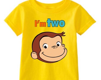 Curious George Birthday t-shirt