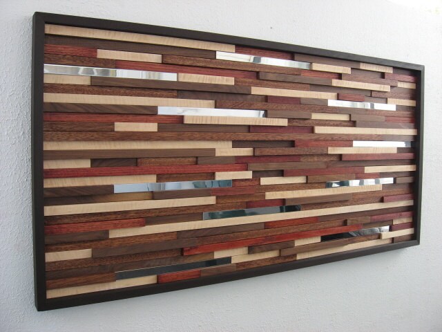 Wood Wall Art With Metal Modern Abstract Painting Wood Wall Art With Metal Modern Abstract Painting
