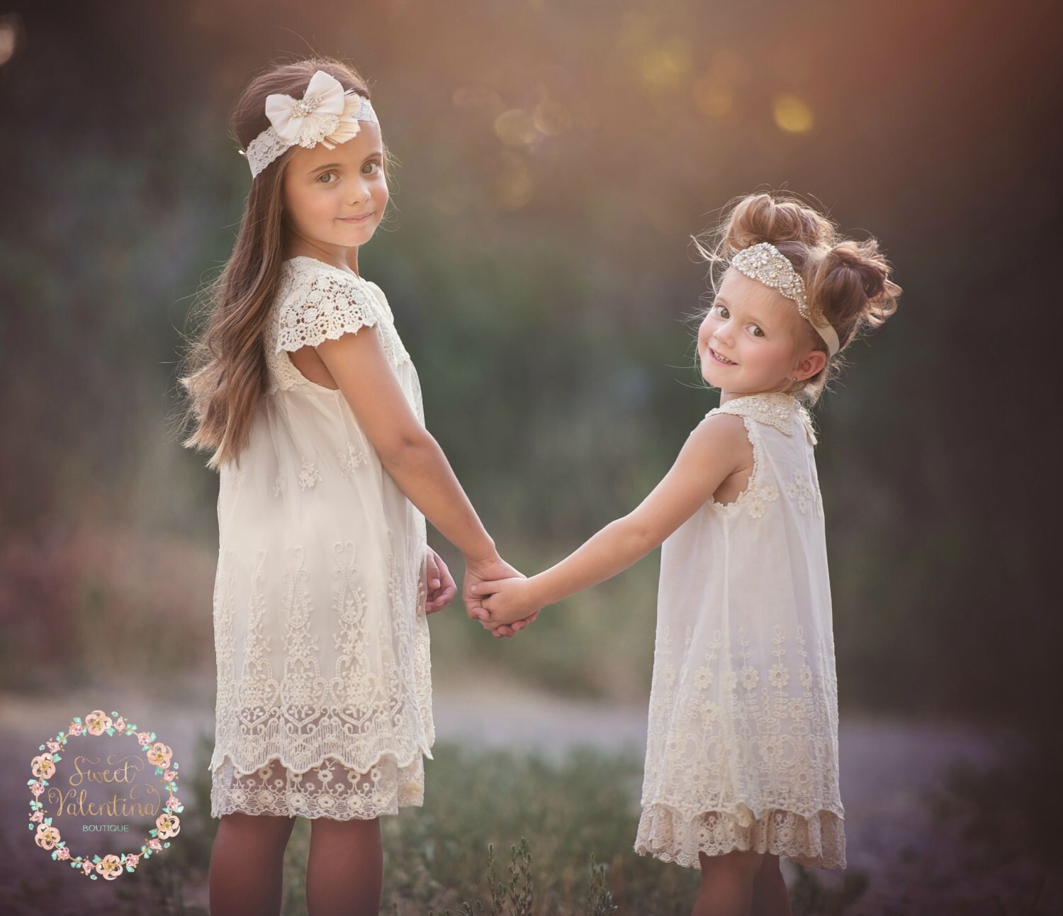 Lace flower girl dresses etsy