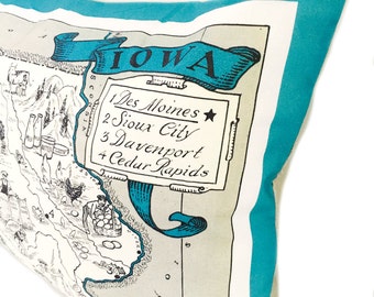 Iowa Pillow Cover with Insert