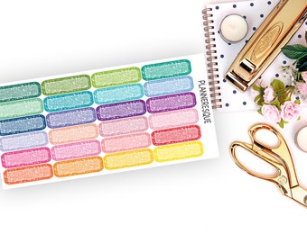 Gliiter Label Stickers - MC 0019