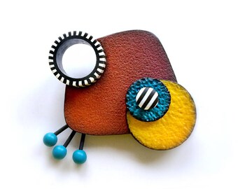 Polymer Clay PDF Tutorial "Swiveling Pin"