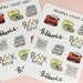 Bibliophile sticker sheet, book nerd stickers, english stickers, writer stickers, book stickers for planners, paper stickers for journals