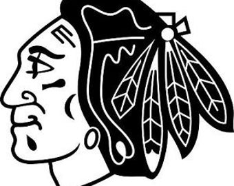 Chicago Blackhawks Vinyl Decal