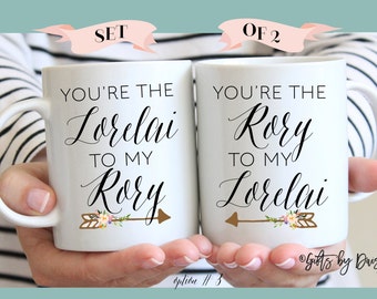 Personalized Best Friend Gift, Best Friend Gift, Friendship gift, you're the rory to my lorelai, Unique Friendship Gift, Christmas gift,m305