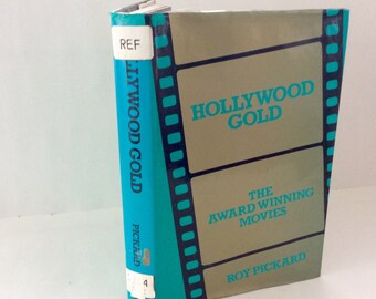 Hollywood Gold - old movie buff gift - Roy Pickard - Hollywood Stars & Movies - collectible - First Edition Hard Cover - Dust Jacket - 1977