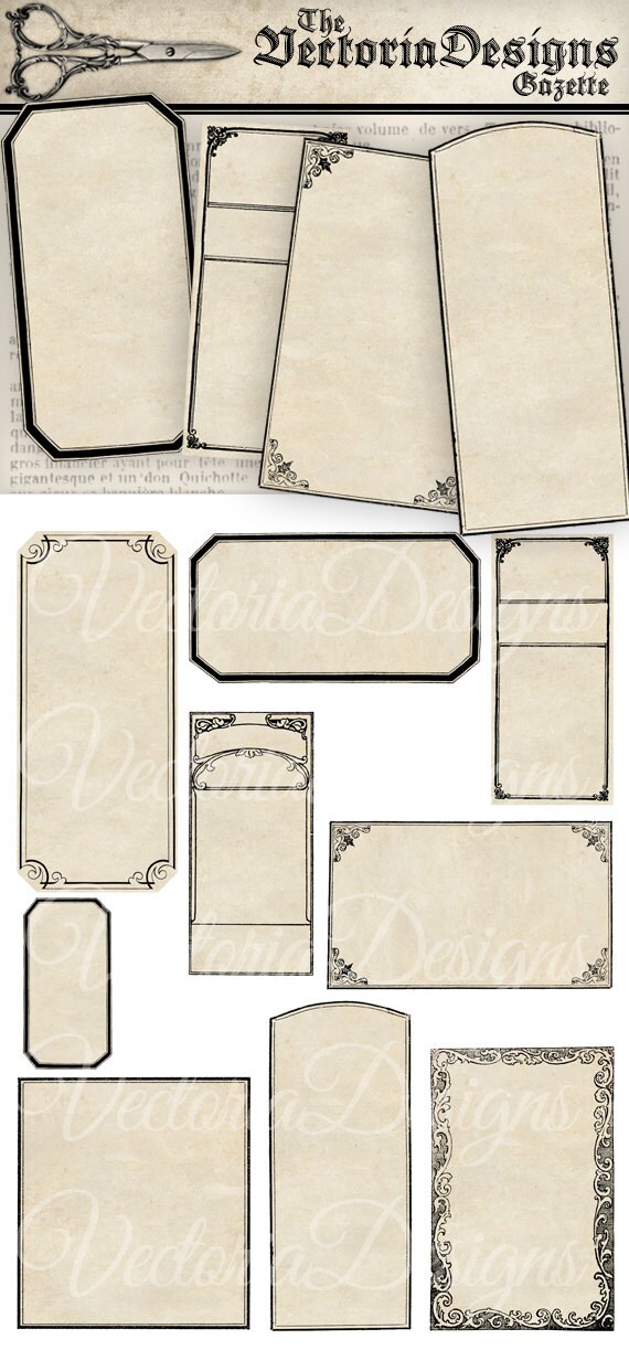 blank apothecary labels printable labels paper crafting