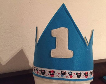 Personalised felt Crown