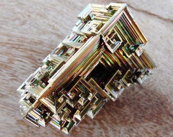 Bismuth Crystal Specimen #7119 - AAA Grade - Free Standing - 1.40oz