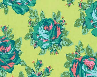 Eternal Sunshine - Rose - Lore-Lemamy - By Amy Butler - Lemon (AB160) - 1 Yard - 7.95 Dollars