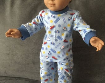 Pajamas for 18 inch boy doll