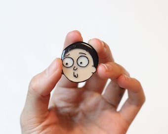Rick and Morty, Morty Pin or Magnet
