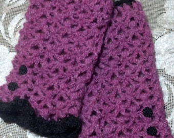 FREE SHIPPING Alpaca/Angora Fingerless Gloves