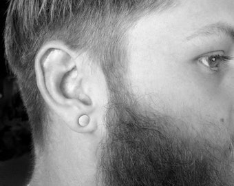 Fake Piercing Magnetic plugs / gauges / tunnels 0g earring