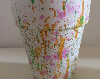 Collection of three plant pots