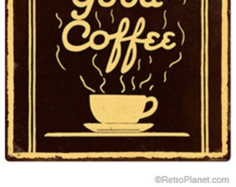 Good Coffee Steam Wall Decal #40832