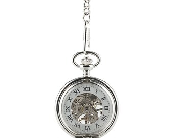 Pocket Watch - Personalized Pocket Watch - Mechanical Pocket Watch - Steampunk Pocket Watch - Gift - Present - Men's Accessory - Steampunk