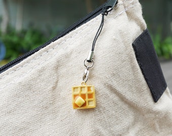 Waffle With Butter And Syrup Charm